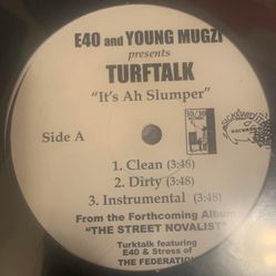 Turf Talk Feat E-40 It’s Ah Slumper 12” Vinyl Record