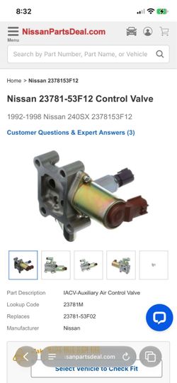 Nissan 240 iac valve