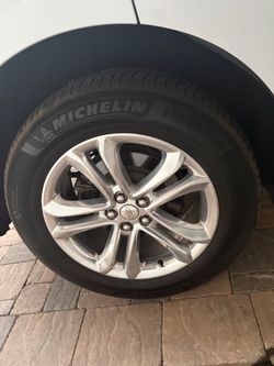 Chrome Rims and Michelin Tires