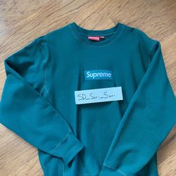 Supreme crewneck Old Season Forest Green 