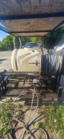 pressure washing trailer