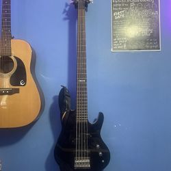 5 string Bass ESP LTD  with amp