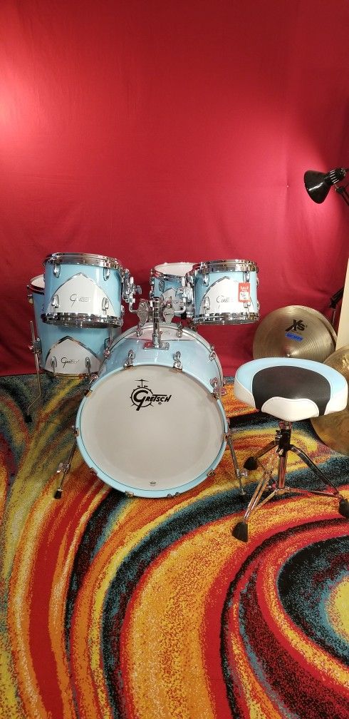 Gretsch 57 Drum Set 5pc Blue