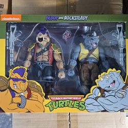 TMNT  BEBOP AND ROCKSTEADY  NECA 