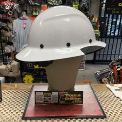 LIFT FULL BRIM SAFETY HARD HAT- White