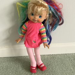 Vintage 16” rainbow brite color crew doll made by up up and away for Hallmark