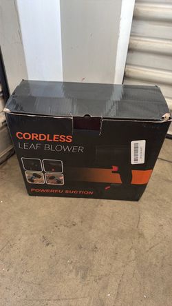 4.1 4.1 de 5 estrellas (63) Soplador de hojas eléctrico inalámbrico, soplador de hojas de mano, sopladores de hojas Turbo Jet Wind ligeros para limpie