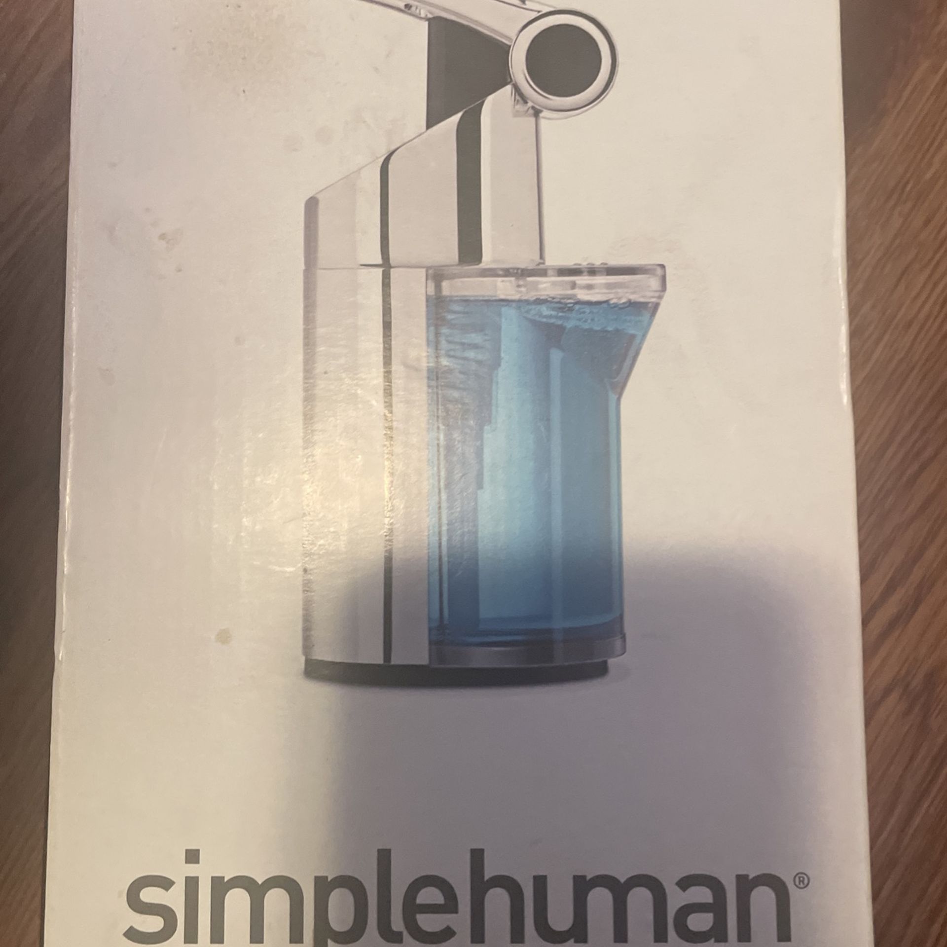 New Simplehuman Push Pump Soap Dispenser 