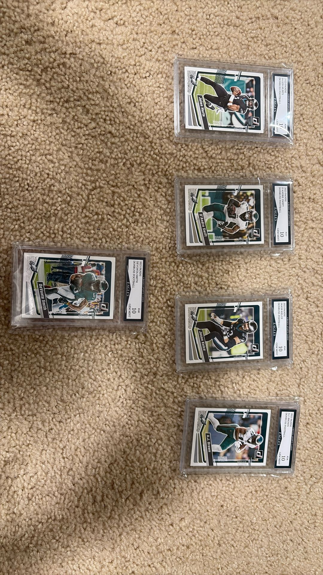 Philadelphia Eagles Authentic Cards