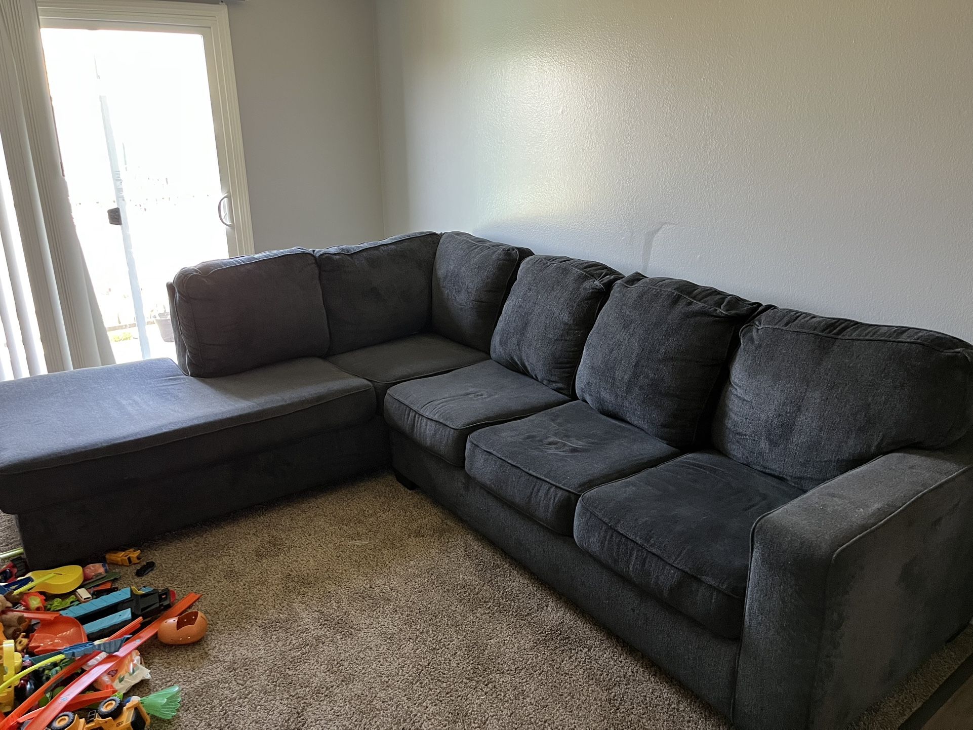 Gray Sectional 