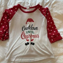 Christmas Long Sleeve Shirt 5-6T
