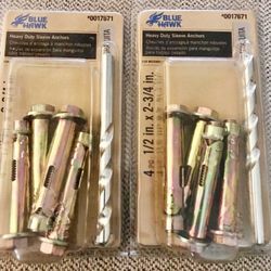 Heavy Duty Sleeve Anchors 