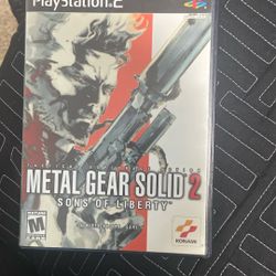 Metal Gear Solid 2 (PS2)
