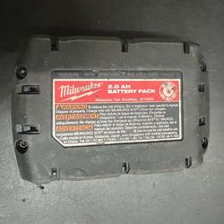 Milwaukee M18 CP2.0 Battery