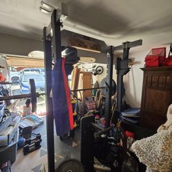 Weight Rack Plus Extras 