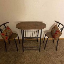 New! Small Table And  2 Chairs ! 