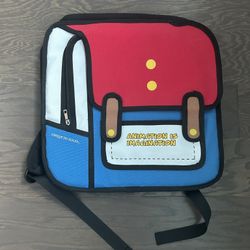 Cirque du soleil “Animation Is imagination” Patchwork Backpack 