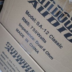 Sundown SA12 12" Subwoofer Pair 