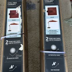 Patio SQUARE OFFSET 8ft UMBRELLA 