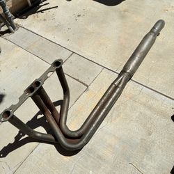 Vintage 4-into-1 Long Tube Performance Exhaust Header Manifold