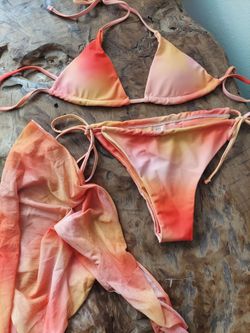 3 piece bikini set
