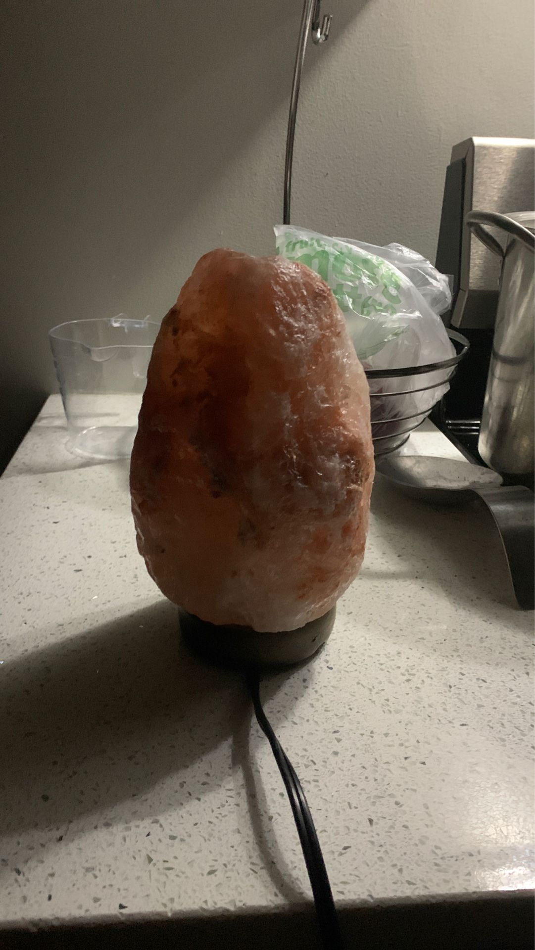 Large salt lamp