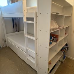 Twin Over Twin Bunk Bed 