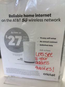 Home internet