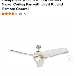 Ceiling fan indoor outdoor
