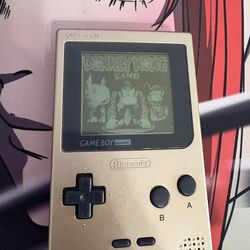 Gameboy Pocket Gold