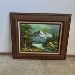 Medium Framed Painting