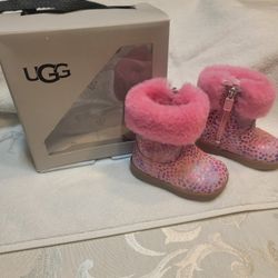 UGG TOTTLER PINK BOOTS