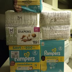 📢📢📢Pañales etapa l y new born