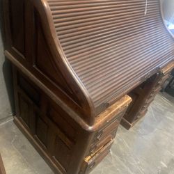 Antique Rollback Desk 