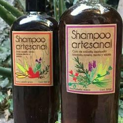 Shampoo Natural, anti-hair loss, organic, handmade, chemical-free.