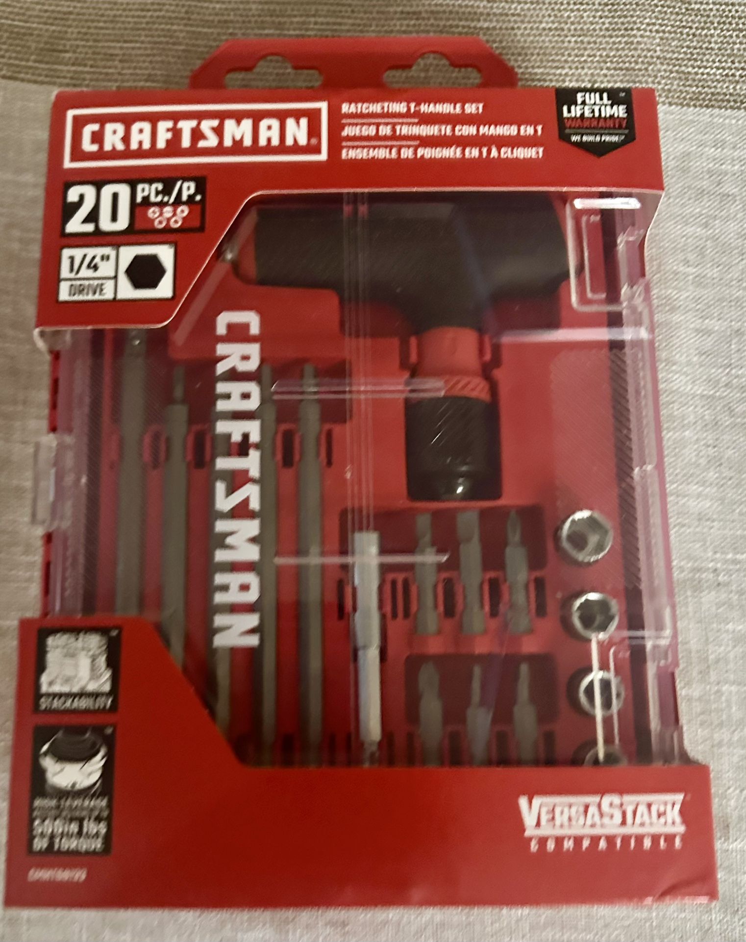 Craftsman T- Handle Ratcheting Set