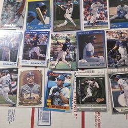 Lot Of Griffy ,ichiro, Jeter Some Good Cards