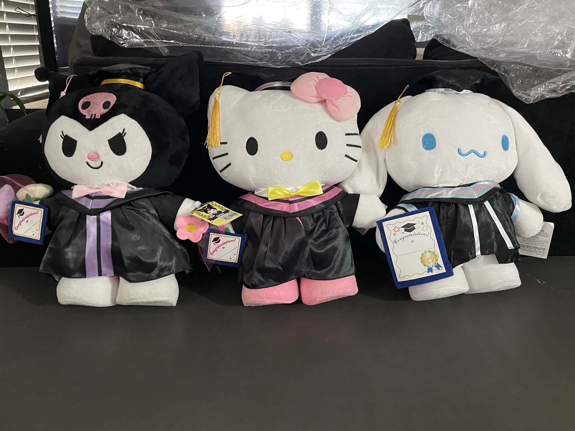 Hello Kitty & Friends Graduation Plushies 