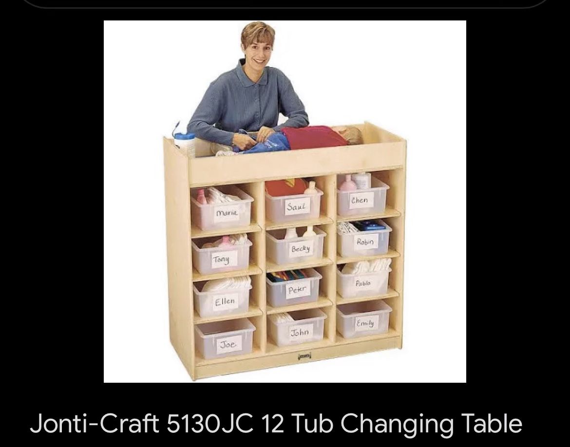 Jonti-craft 12 Tub changing table