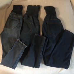 Medium Maternity Jeans Lot