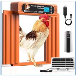 Automatic Chicken Coop Door Solar Powered