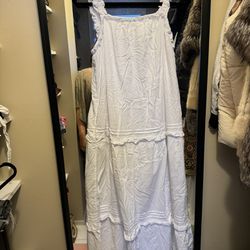 Long White Summer Dress