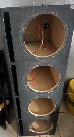 Subwoofer box 4 10”