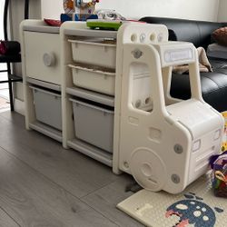 Baby toy storage box