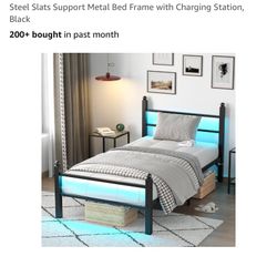 Black Twin Bed Frame With Headboard And Foot Board