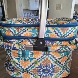 Insulated Picnic Basket and Blanket