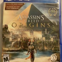 PS4 Assassins Creed Origins- 1 player- price firm