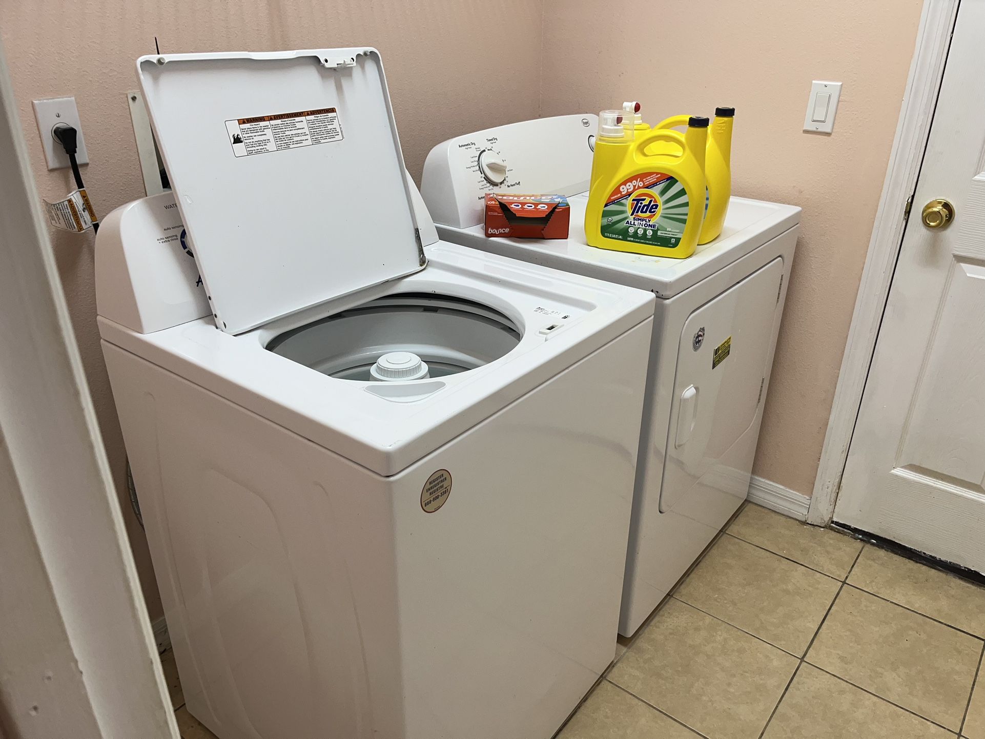 Washer And Dryer