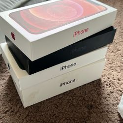 EMPTY IPHONE BOXES