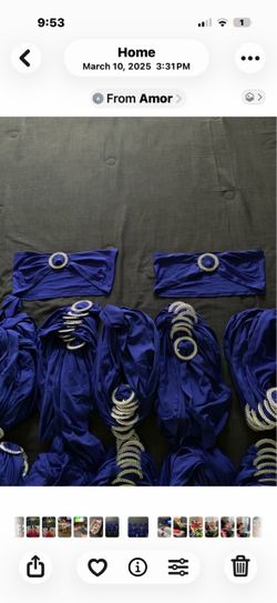 chair sashes
